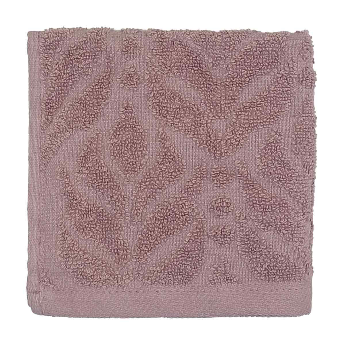 Comfort Bay Simply Lofty Washcloth, Mauve