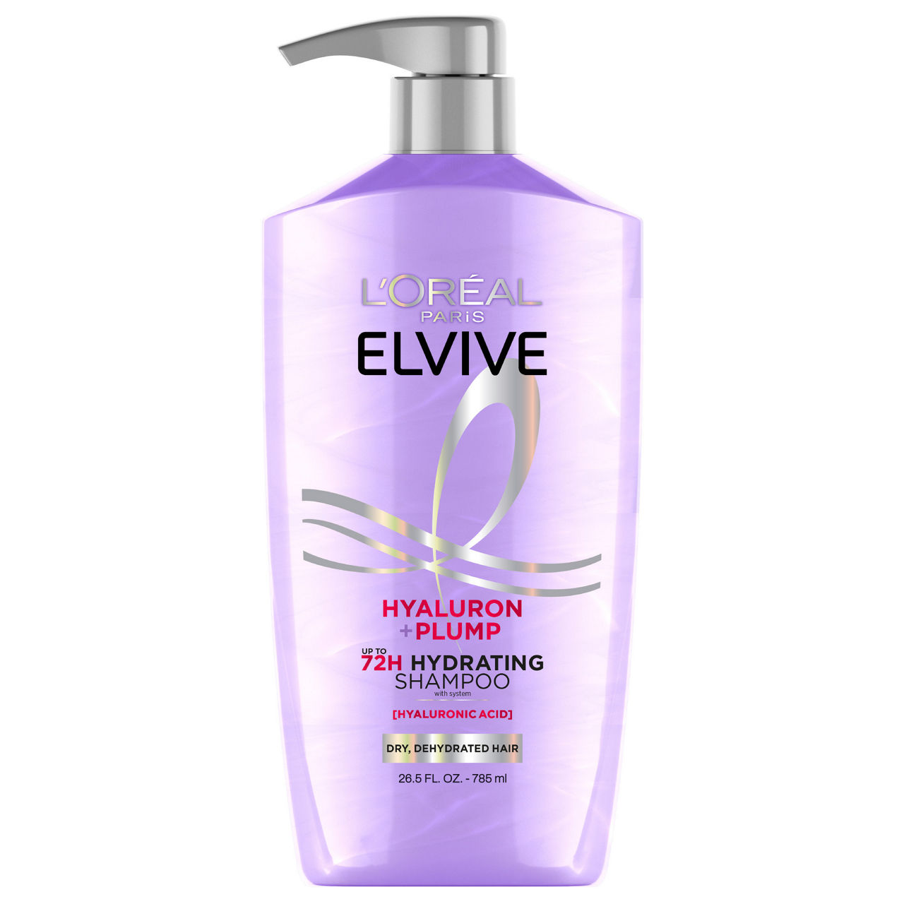 L'Oreal Paris Elvive Hyaluron + Plump Hydrating Shampoo, 26.5 fl oz