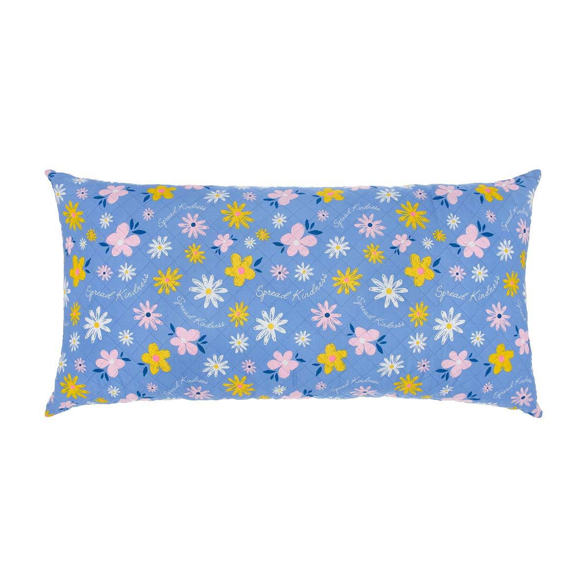 Summer Rectangular Floral Printed Quilt Body Pillow