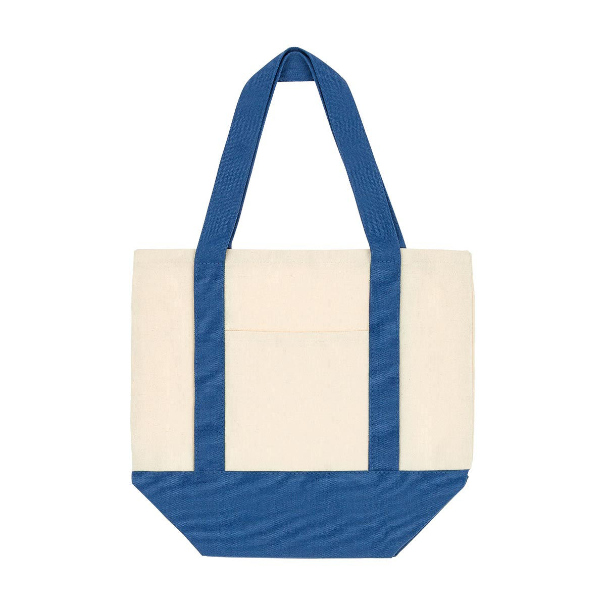 Summer Blue Canvas Mini Storage Tote Bag