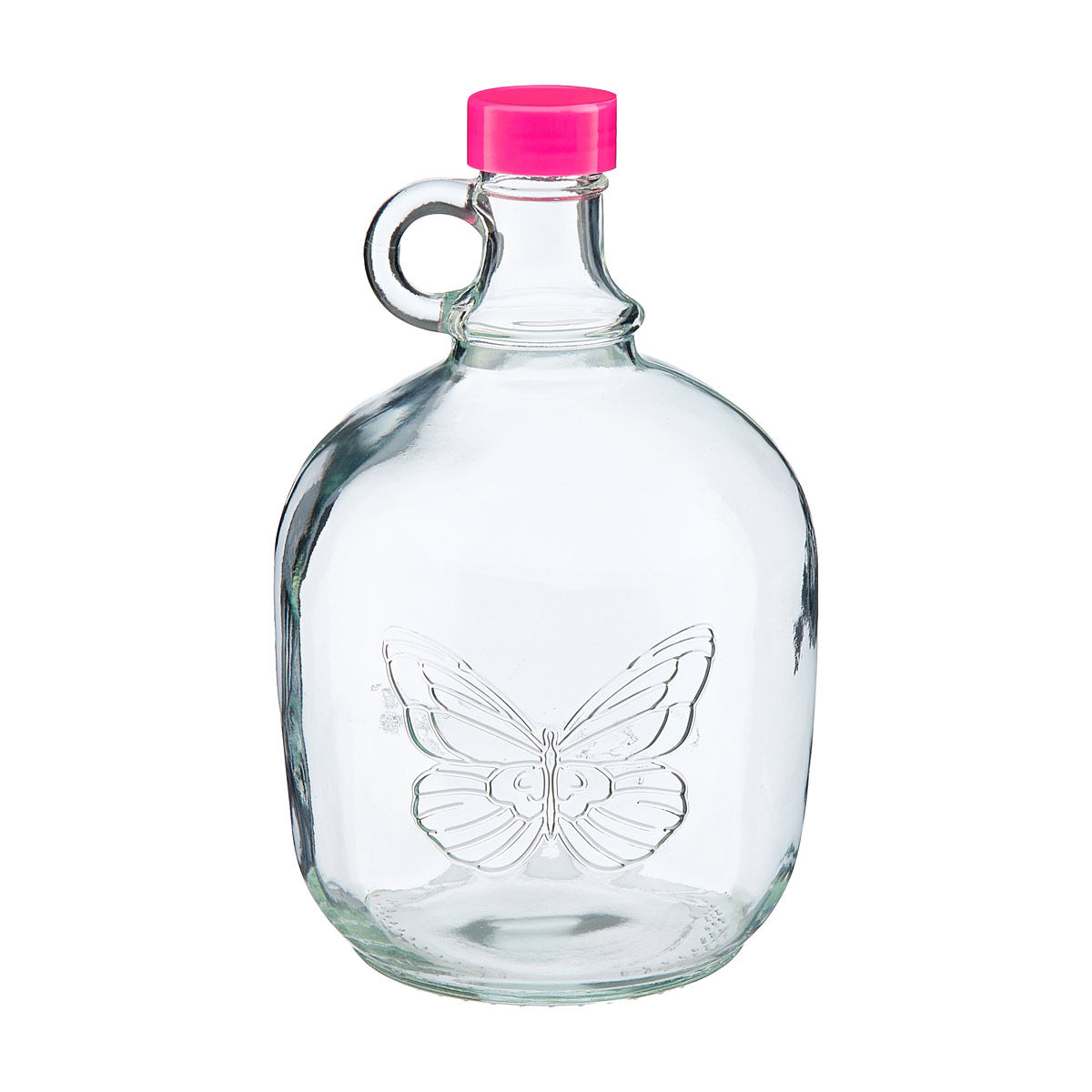 Growler with Pink Cap