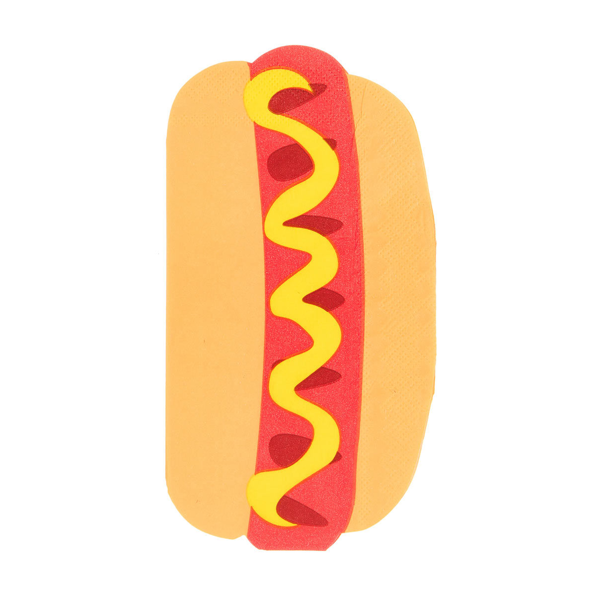 Pssu26 Shpd G 16 Ea Unique Shaped Napkins Hot Dog 16 Count — pOpshelf penny item