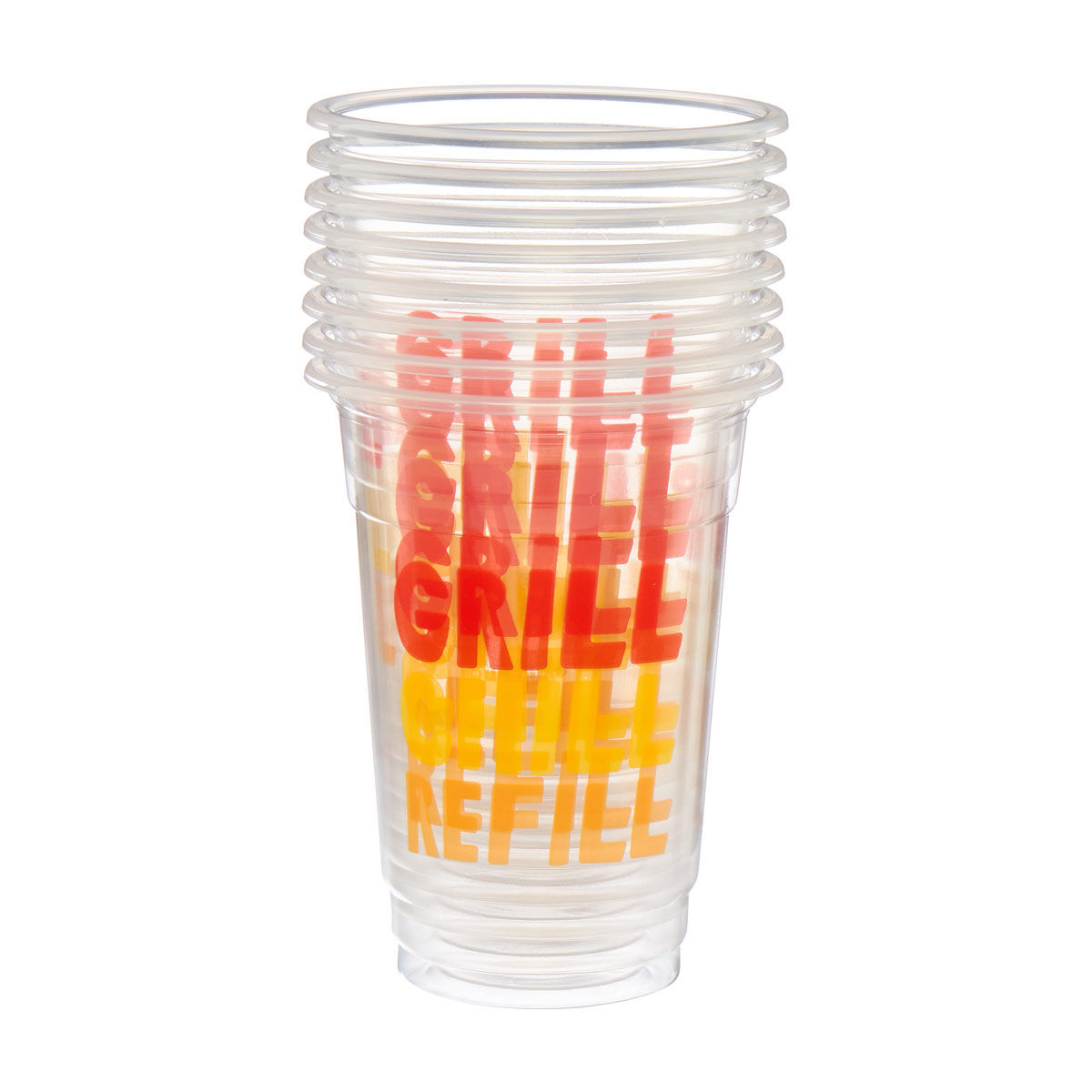 Pssu26 160 oz Bb 8 Ea Unique Plastic Cups BBQ Party 8 Count — pOpshelf penny item
