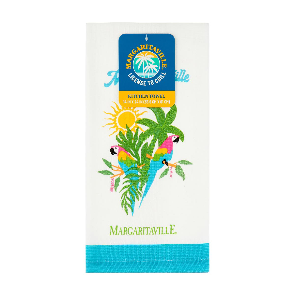Margaritaville-Escape-to-Margaritaville-Printed-Kitchen-Towel,-14x24-in