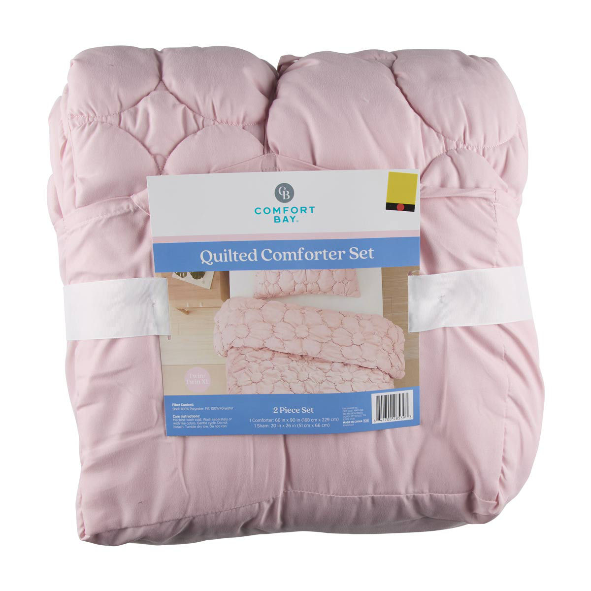 Comfort Bay Summer Pink Comforter Set