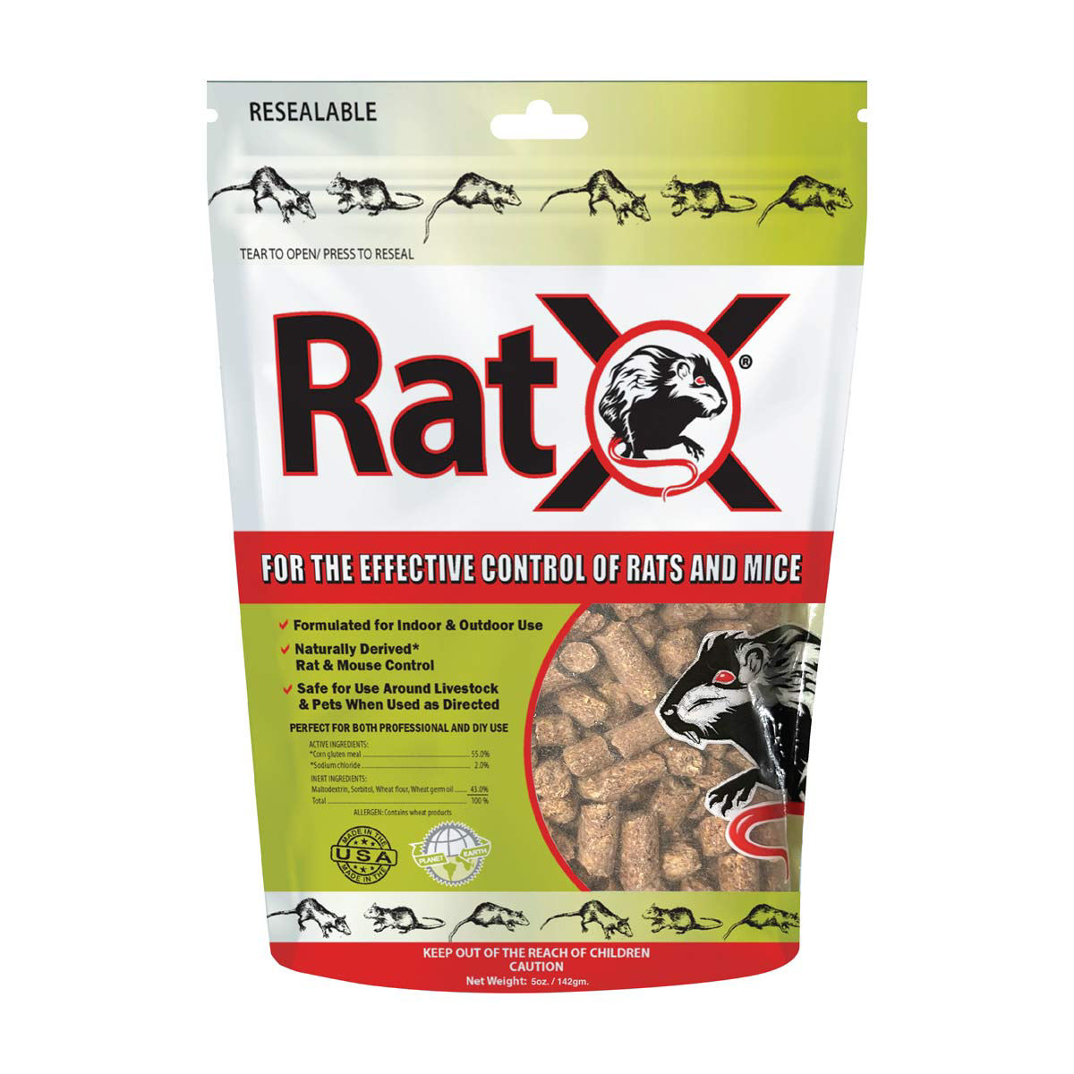 RatX Pellets, 5 oz