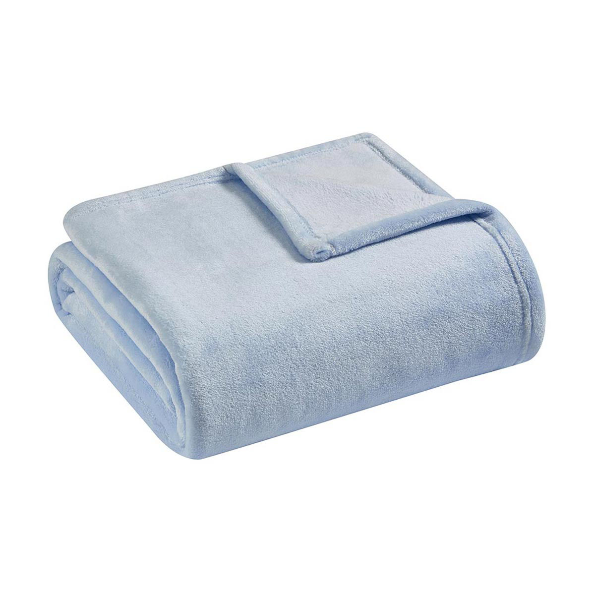 Beverly-Hills-Polo-Club-Solid-Blue-Plush-Blanket