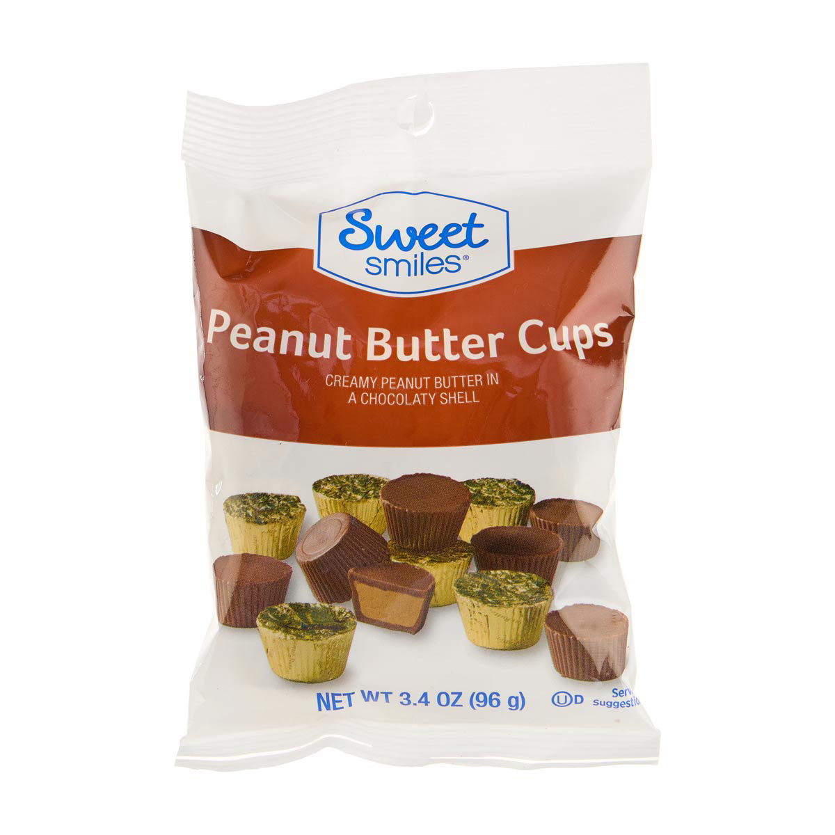 Sweet Smiles Peanut Butter Cups, 3.4 oz
