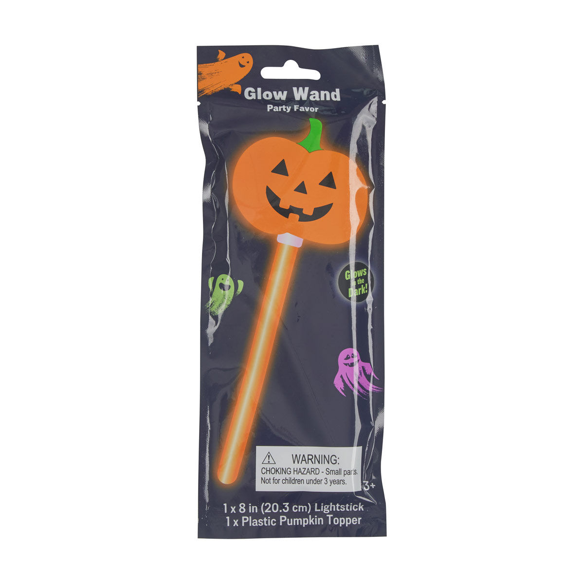 Halloween Glows in the Dark Party Favor Wand, 3 Assorted Styles