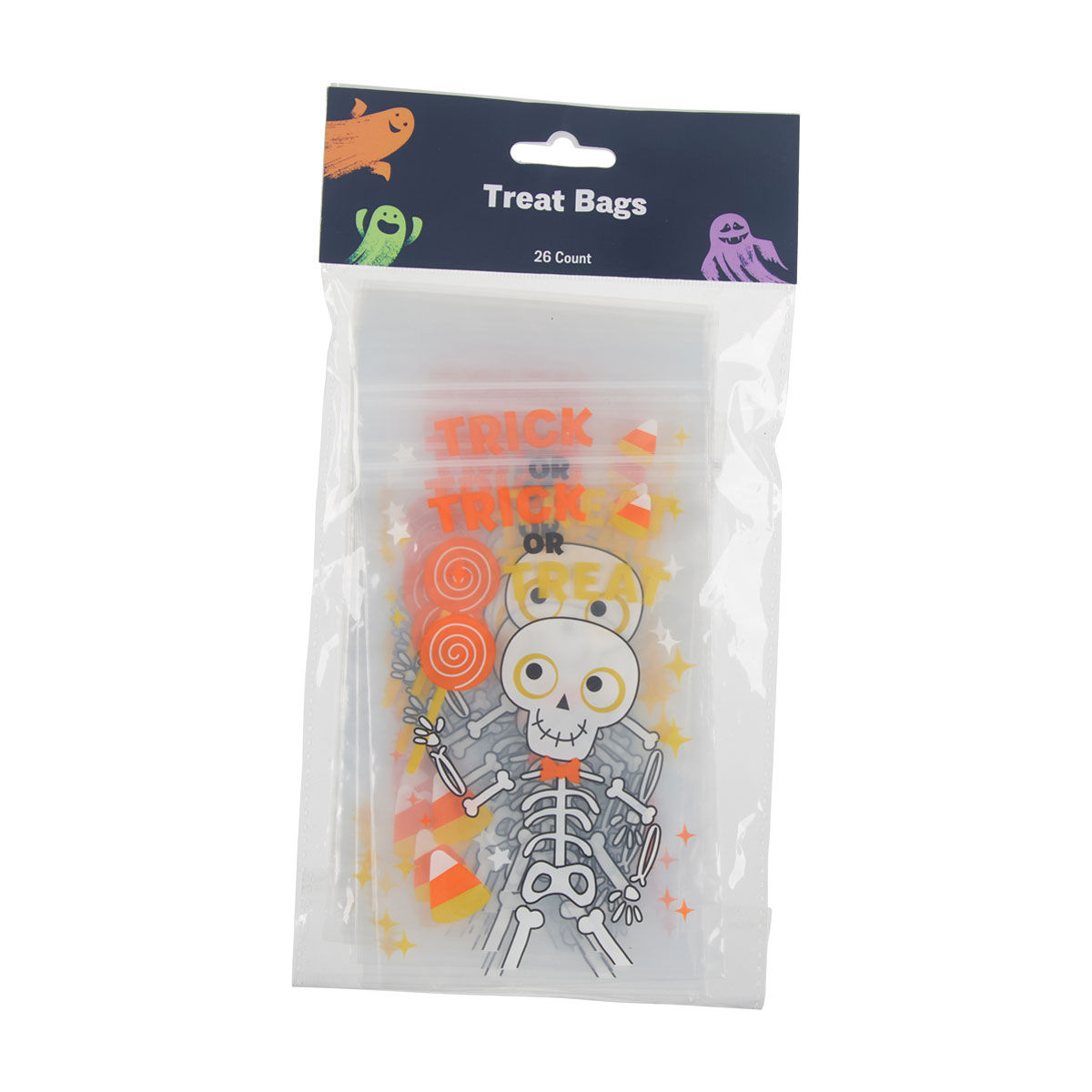 Halloween Resealable Treat Bags, 25 ct, 3 Assorted Styles