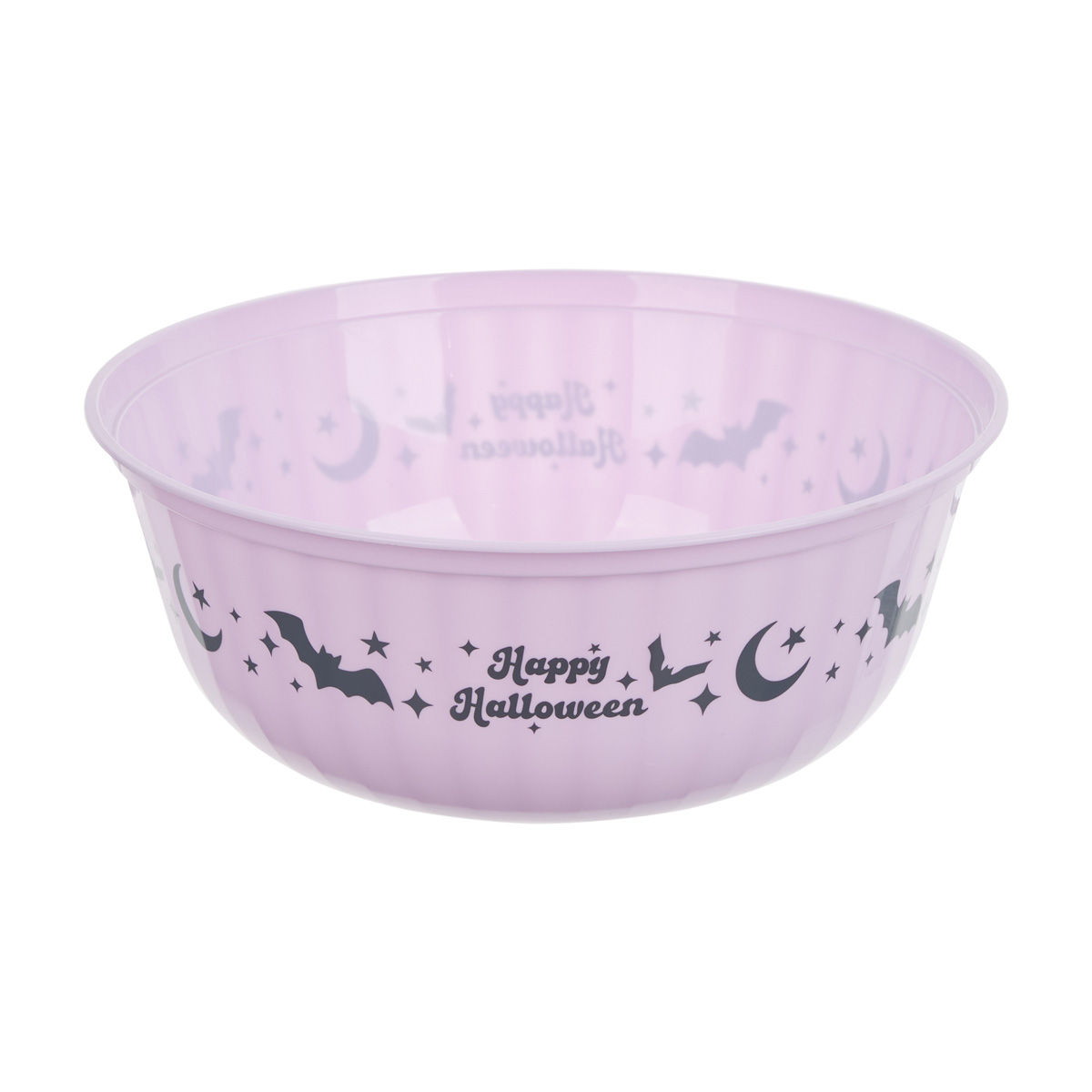 Halloween-Plastic-Candy-Bowl,-2-Assorted-Colors