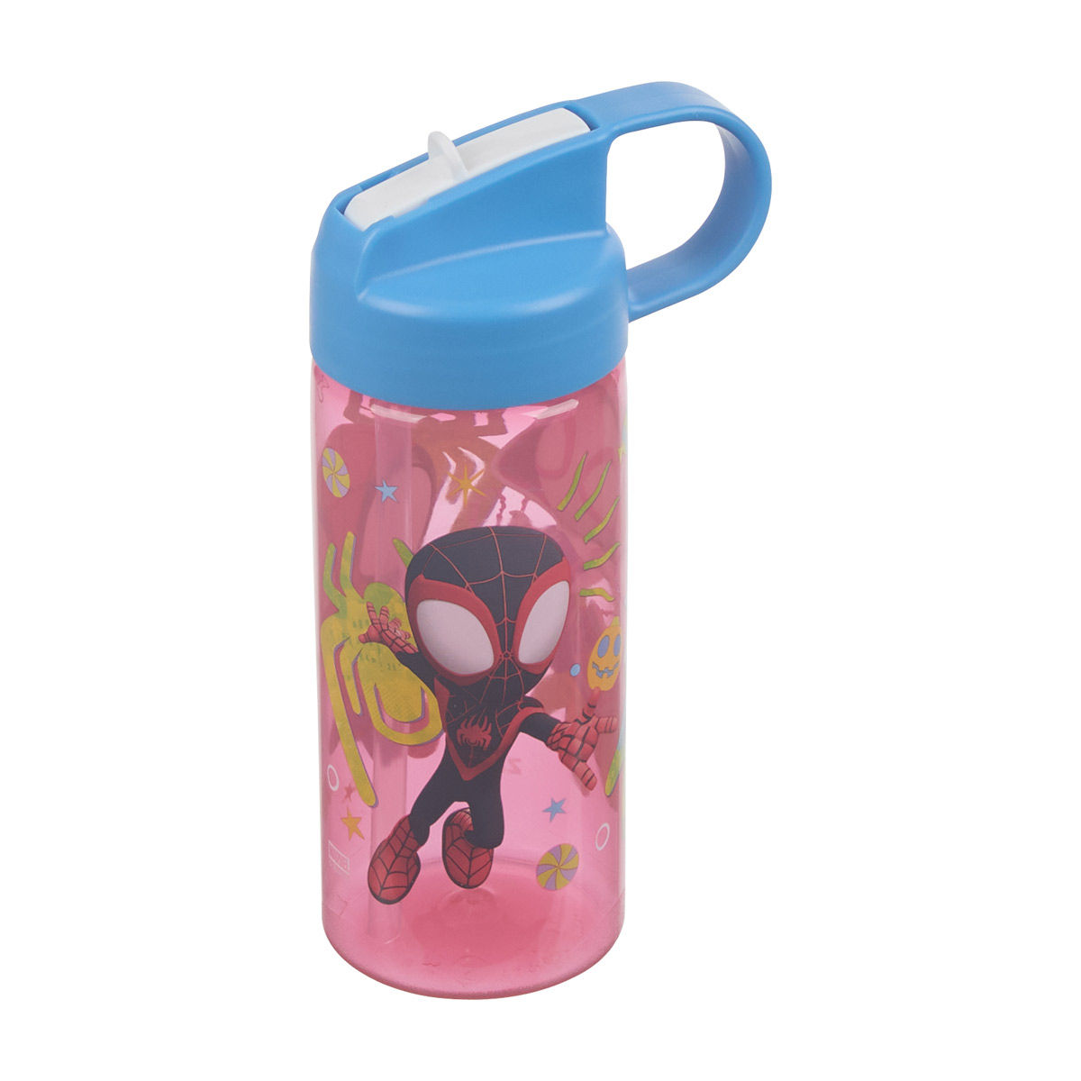 Halloween Licensed Spiderman Red Water Bottle, 16 fl oz