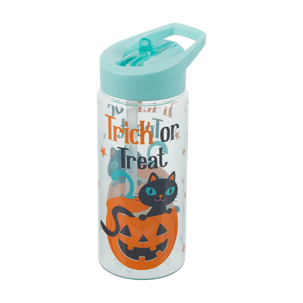 Halloween Single Wall Bottle, 16 fl oz, 3 Assorted Designs