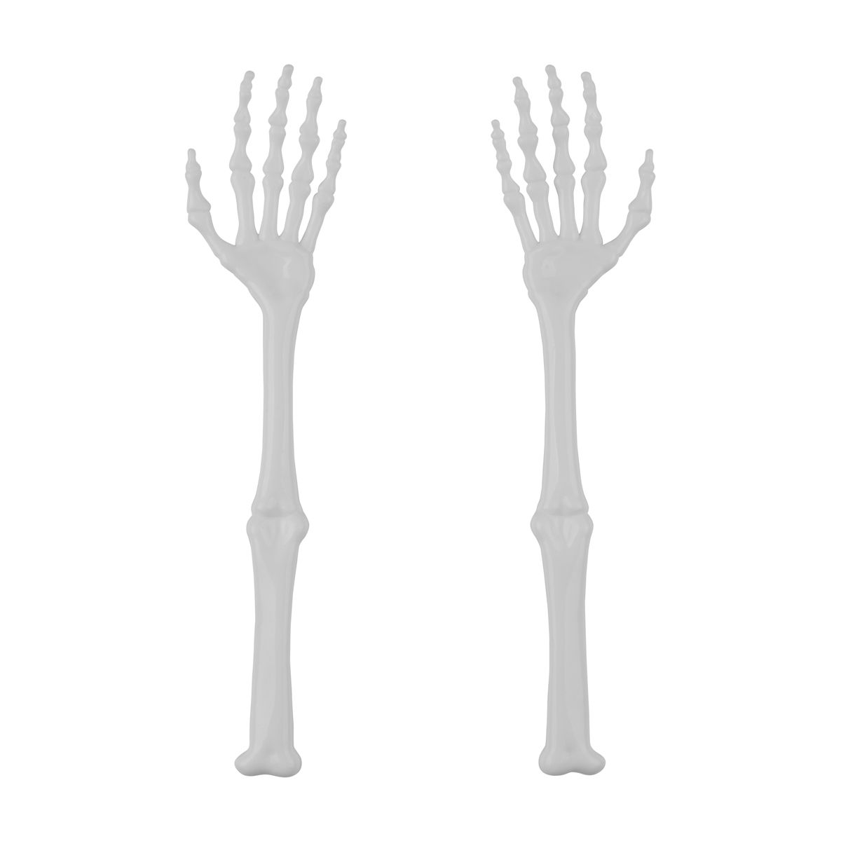Halloween Skeleton Shaped Tongs, 2 Assorted Colors