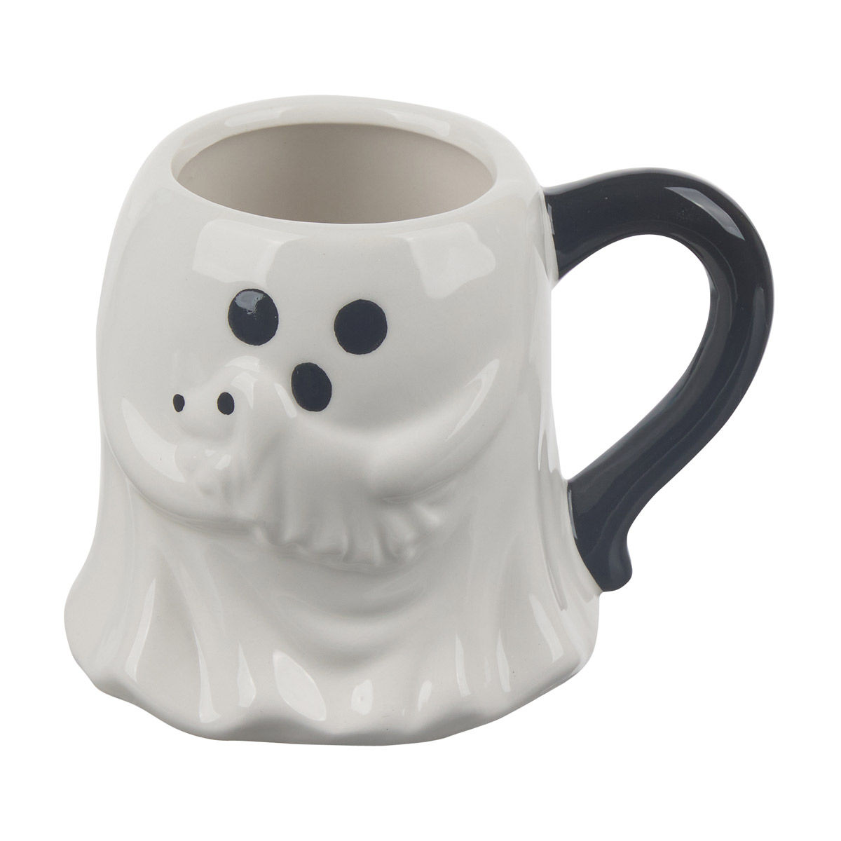 Halloween White Ghost Dog Mug