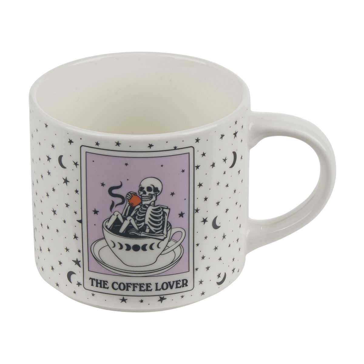 Halloween Tarot Card The Coffee Lover Printed Mug