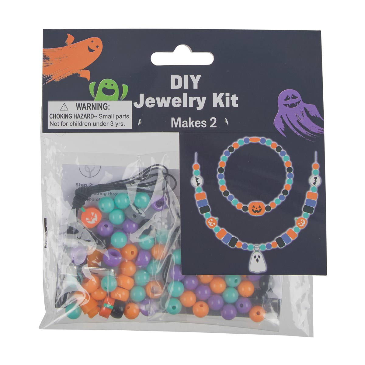 Halloween Harvest DIY Jewelry Kit, 2 Assorted Kits