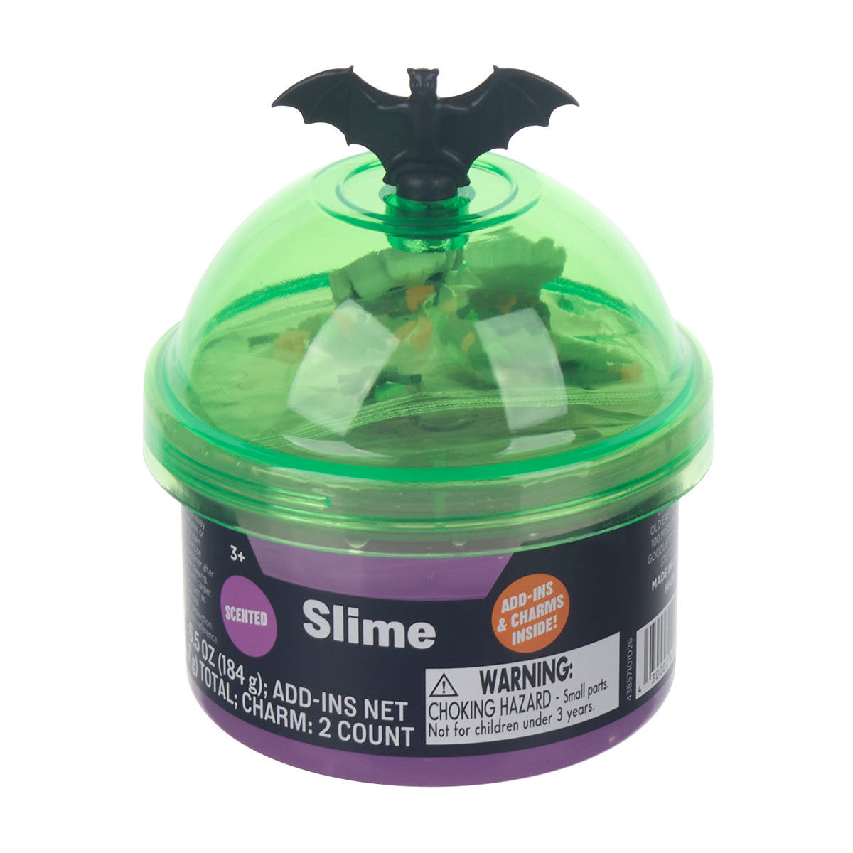 Halloween Scented Slime with Add-Ins, 2 Assorted Colors