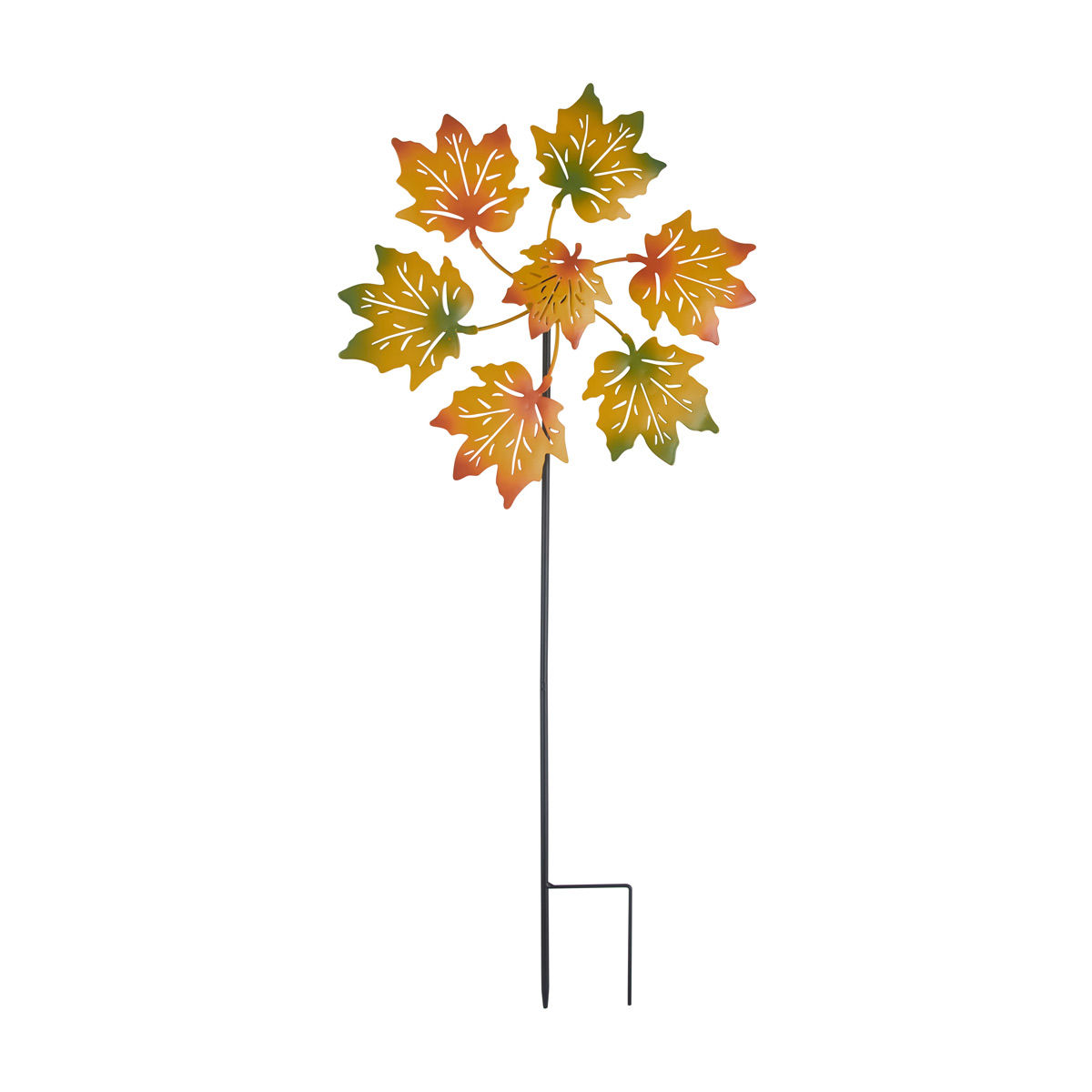 Harvest Fall Leaves Wind Spinner Garden Stake — Dollar General