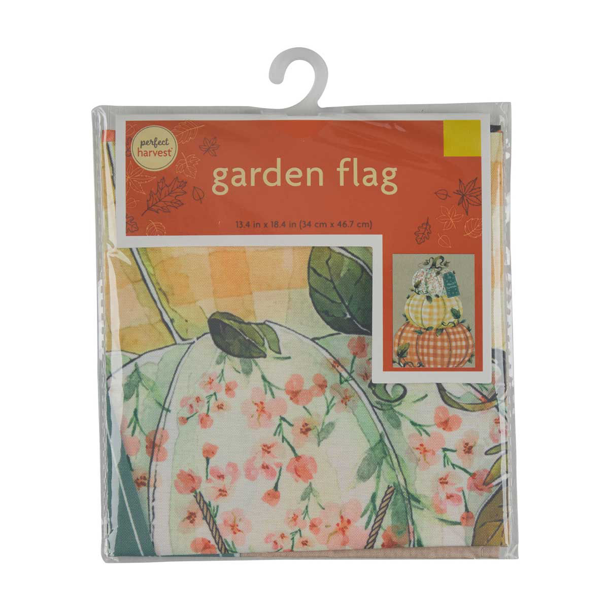 Perfect Harvest Halloween Pumpkin Printed Garden Flag Décor