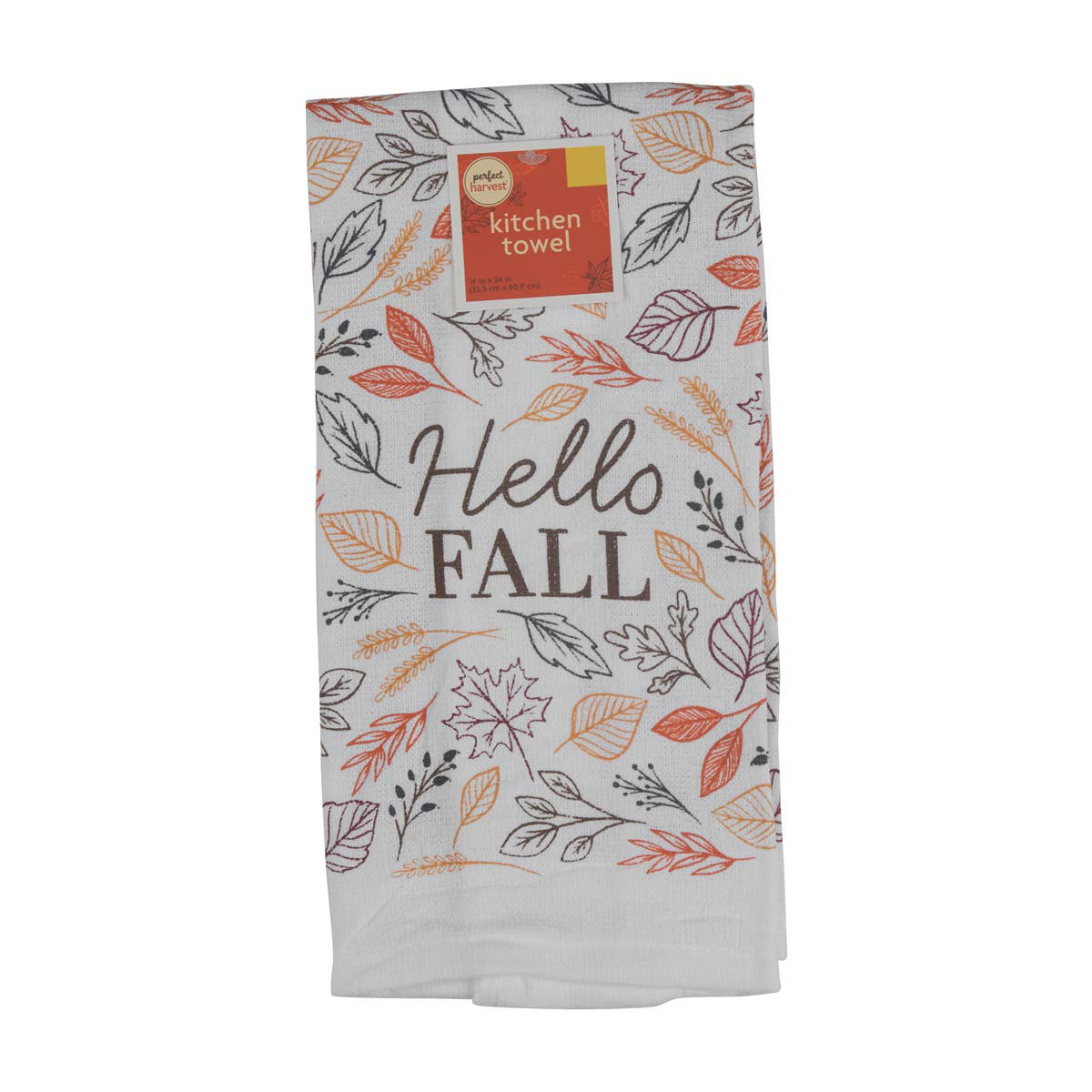 Perfect Harvest Halloween Printed Kitchen Towel, 14x24 in