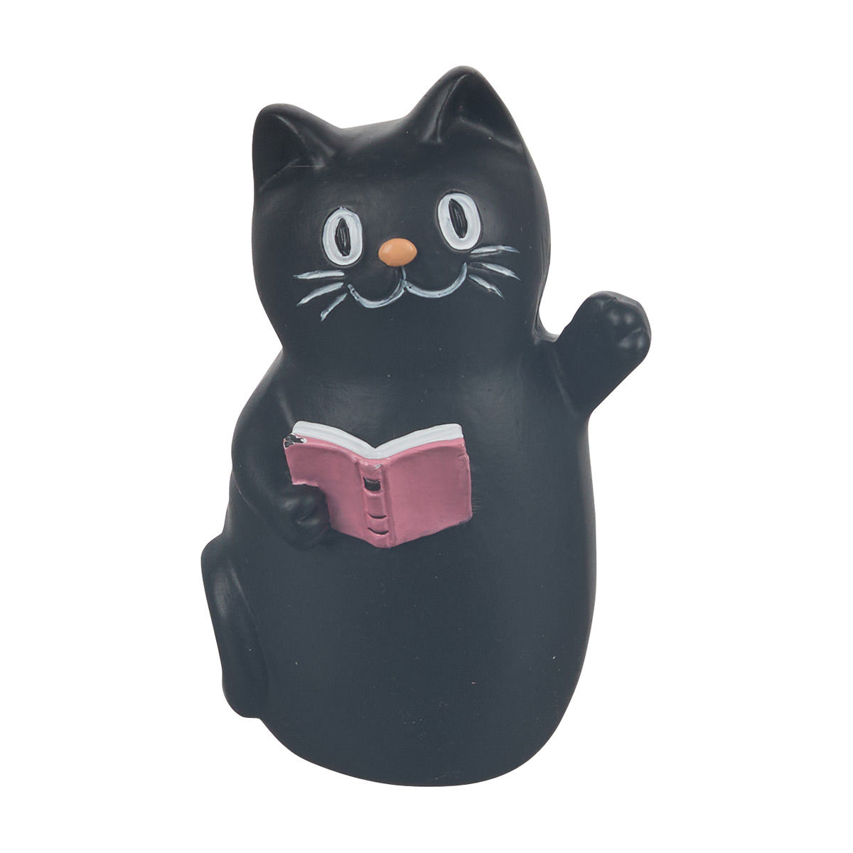 Halloween-Resin-Black-Cat-Décor,-4-Assorted-Styles