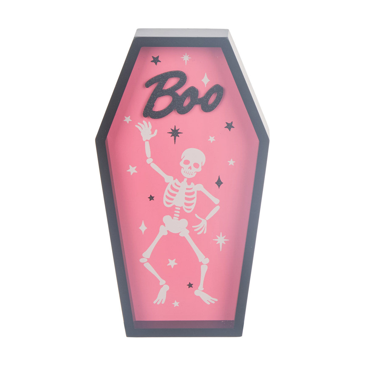 Halloween-Coffin-Sign-Tabletop-Décor,-3-Assorted-Styles