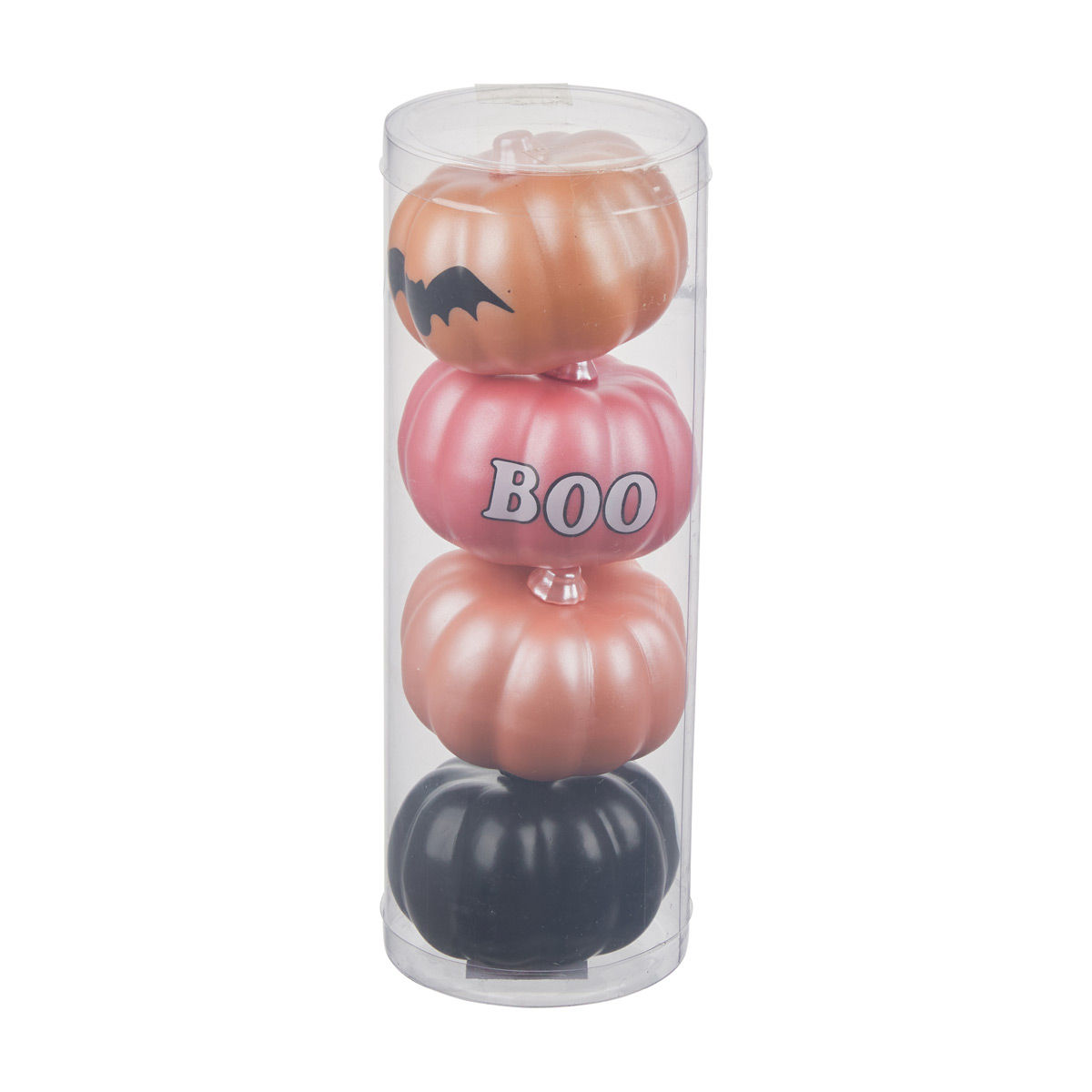 Halloween-Mini-Decorative-Pumpkins,-4-Assorted-Set