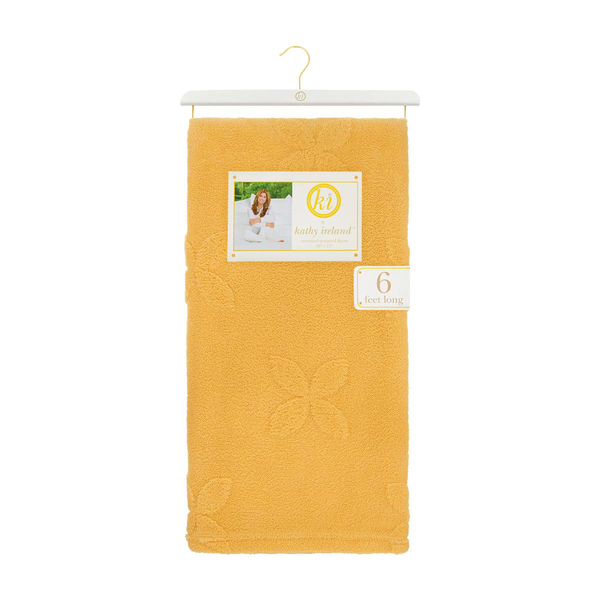 Kathy Ireland Oversized Textured Throw, 50x72 in, 2 Assorted Colors