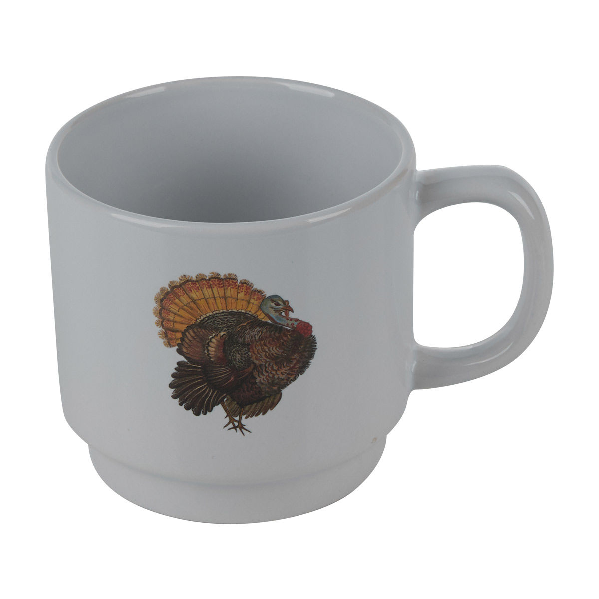 Holly Williams Fall Turkey Print Coffee Mug, 14 oz