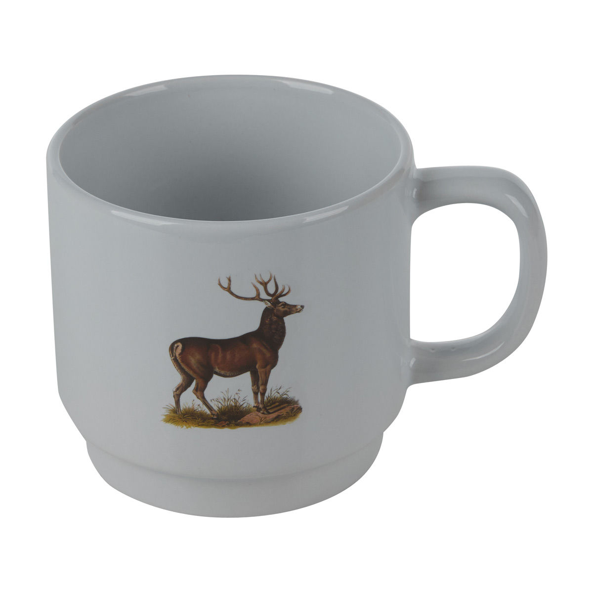 Holly Williams Fall Deer Printed Coffee Mug, 14 oz