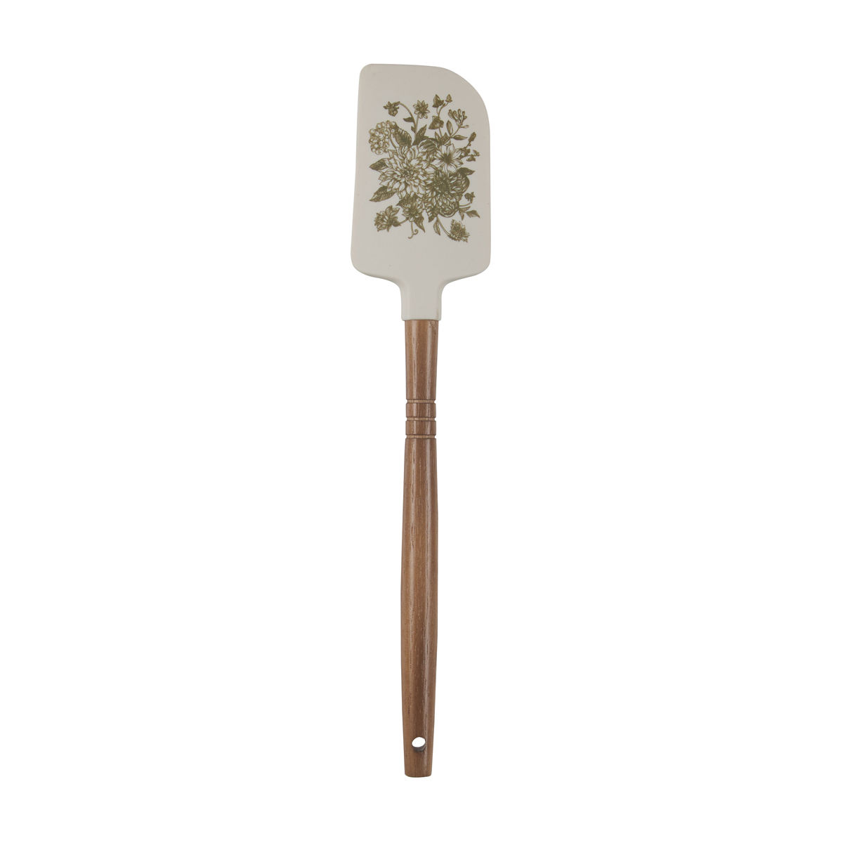 Holly Williams Floral Print Silicone Spatula with Wood Handle