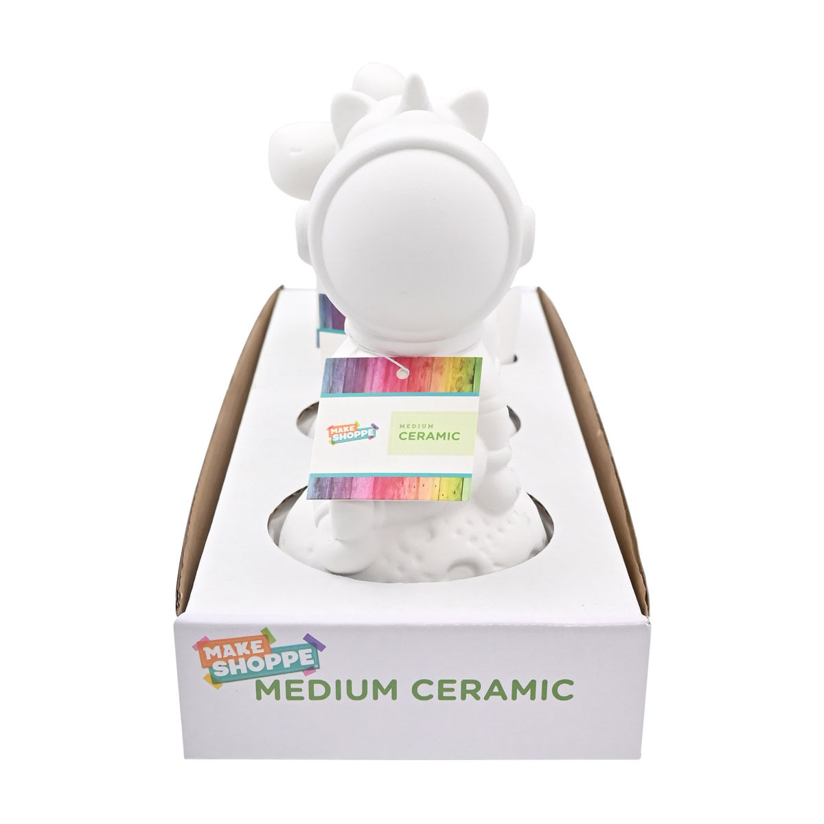 Make Shoppe Ceramic Figurine, Medium, 3 Assorted