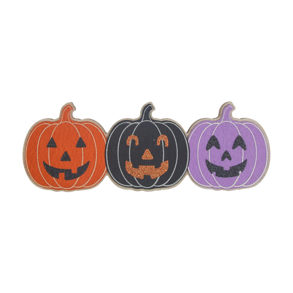 Halloween Spooky Triple Pumpkin Décor