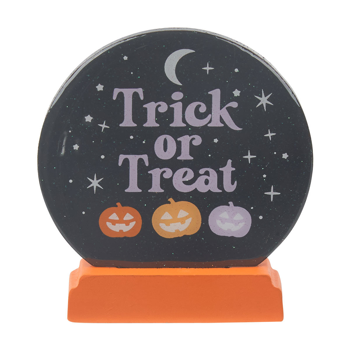 Halloween Crystal Tabletop Ball Décor, 3 Assorted Designs