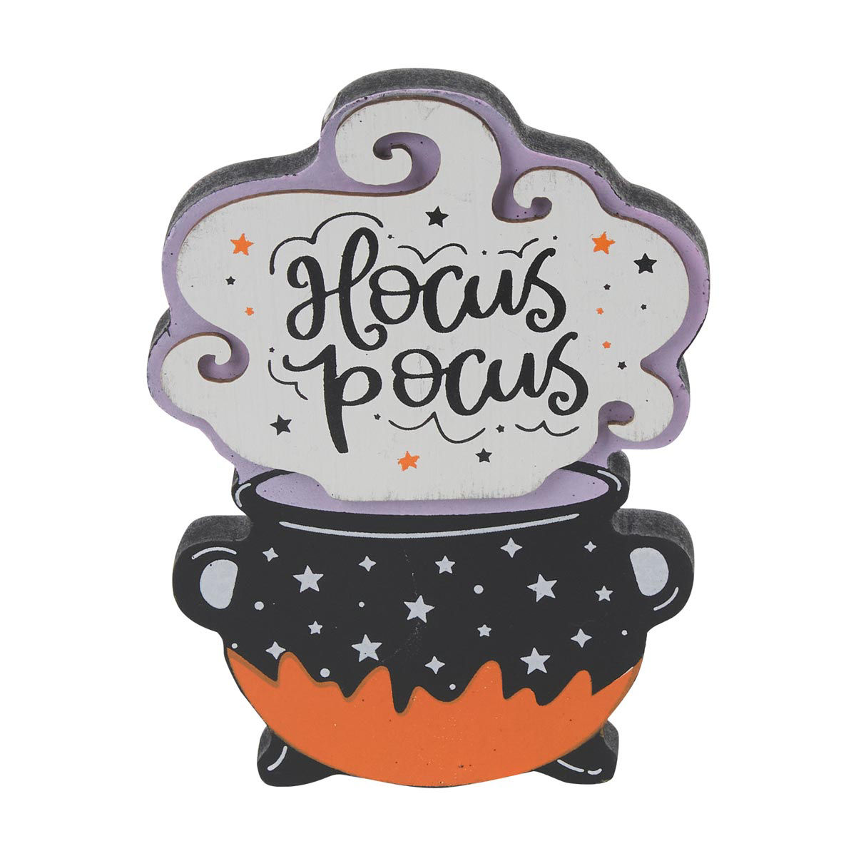 Halloween Mystic Cauldron Sentiment Tabletop Décor, 3 Assorted Designs