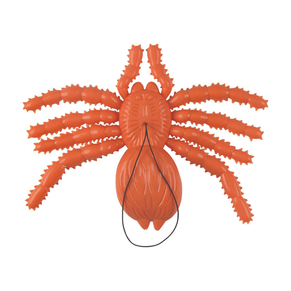 Halloween Spooky Orange Plastic Creatures Décor, 2 Assorted Styles