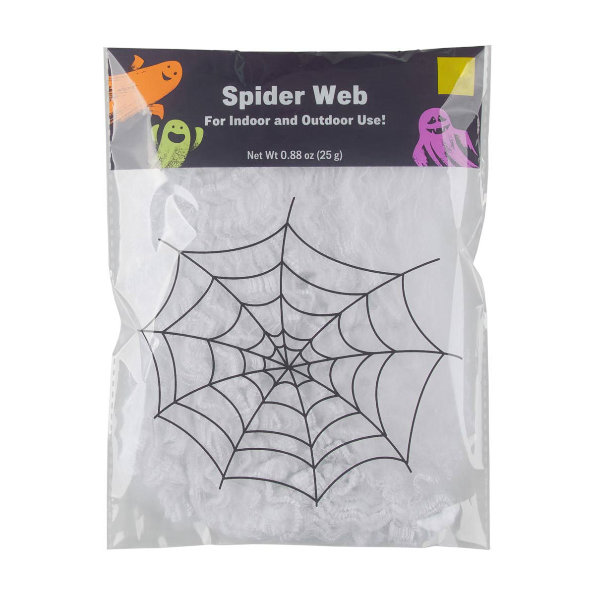 Halloween Indoor and Outdoor Spider Web Décor, 0.88 oz