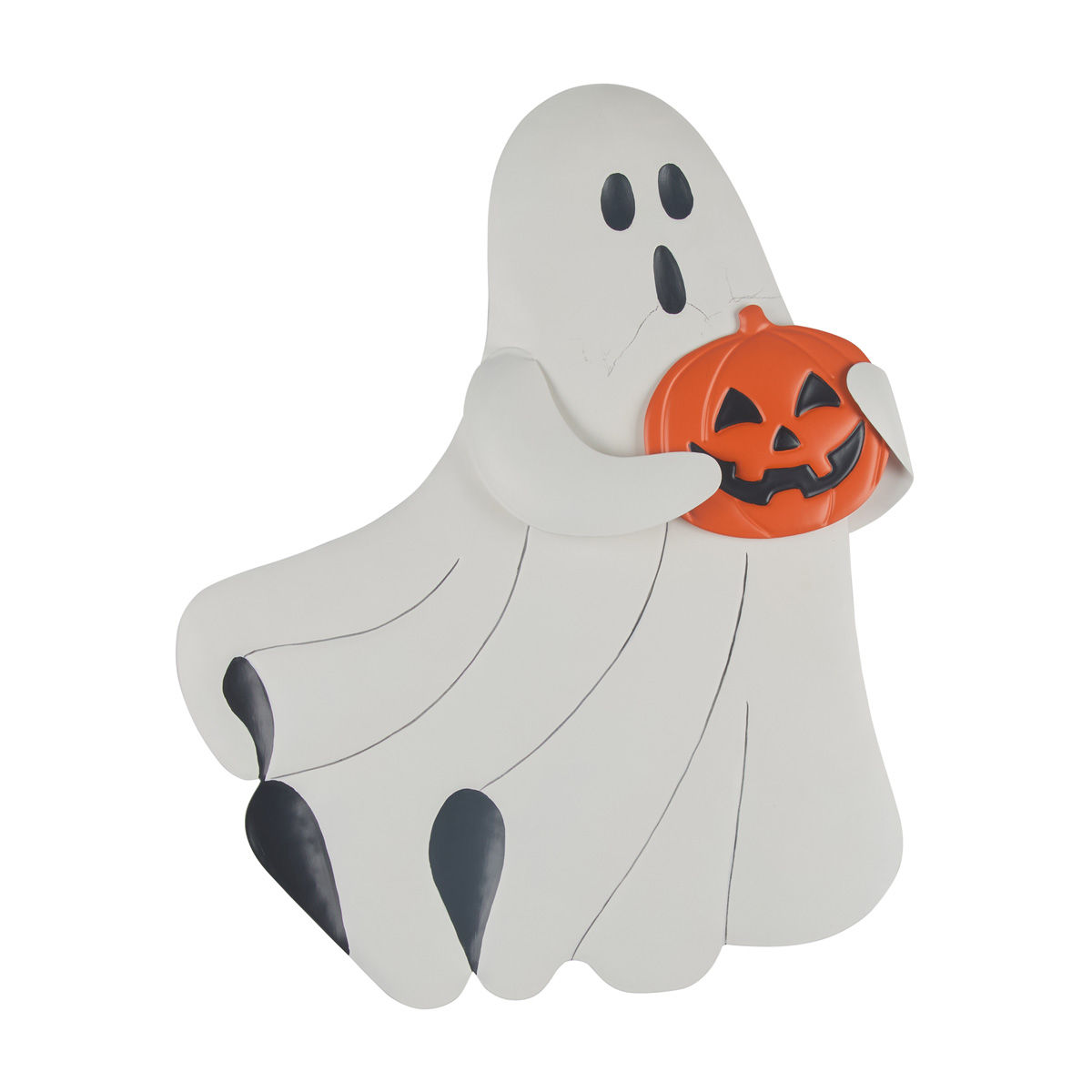 Halloween Hanging Metal Ghost Décor, 2 Styles