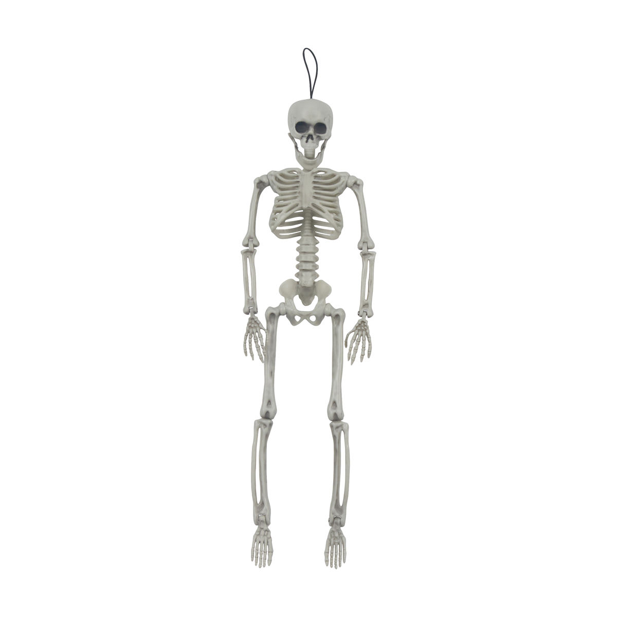 Halloween White Plastic Foldable Skeleton, 15.5 in — Dollar General