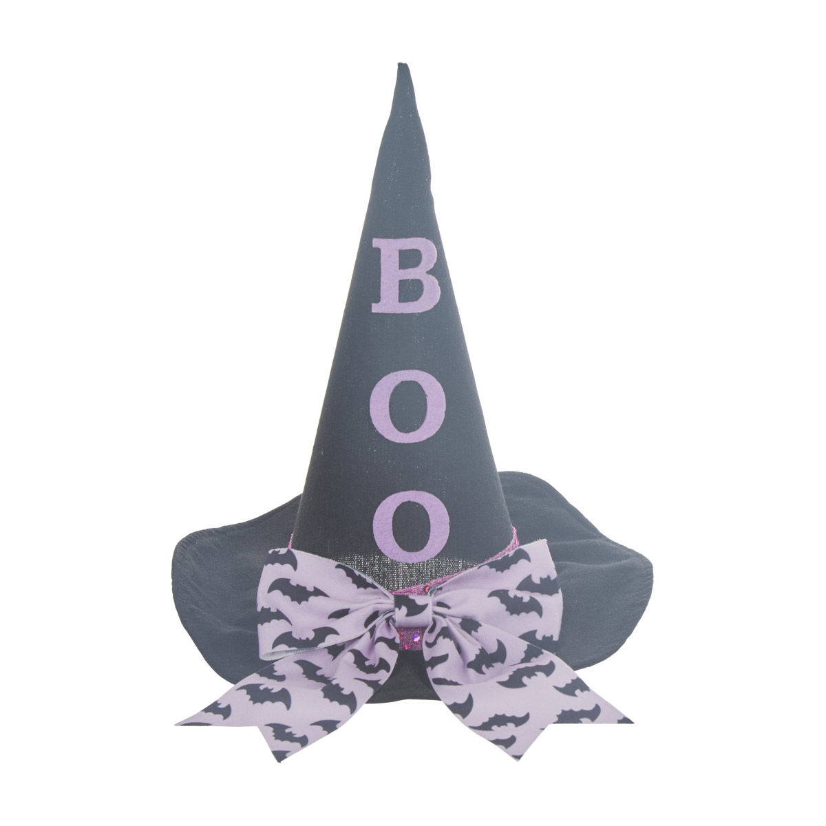 Halloween Witch Hat Shaped Décor, 3 Assorted Designs