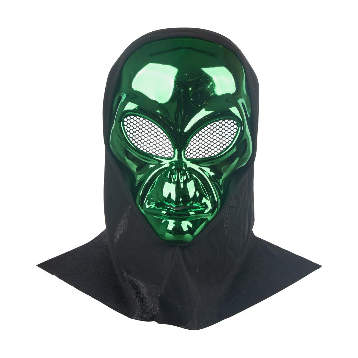 Halloween Green Glossy Costume Mask