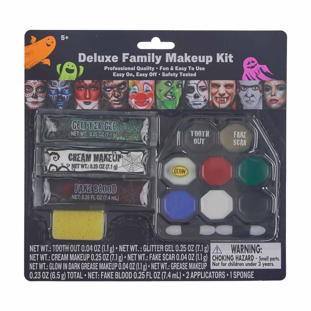 Halloween Deluxe Family Makeup Kit