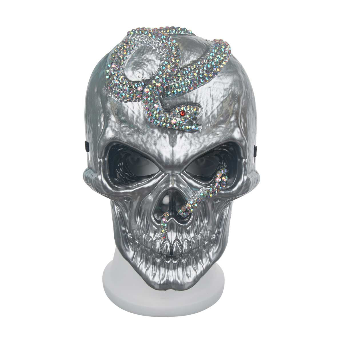 Halloween Bling Snake Skeleton Mask
