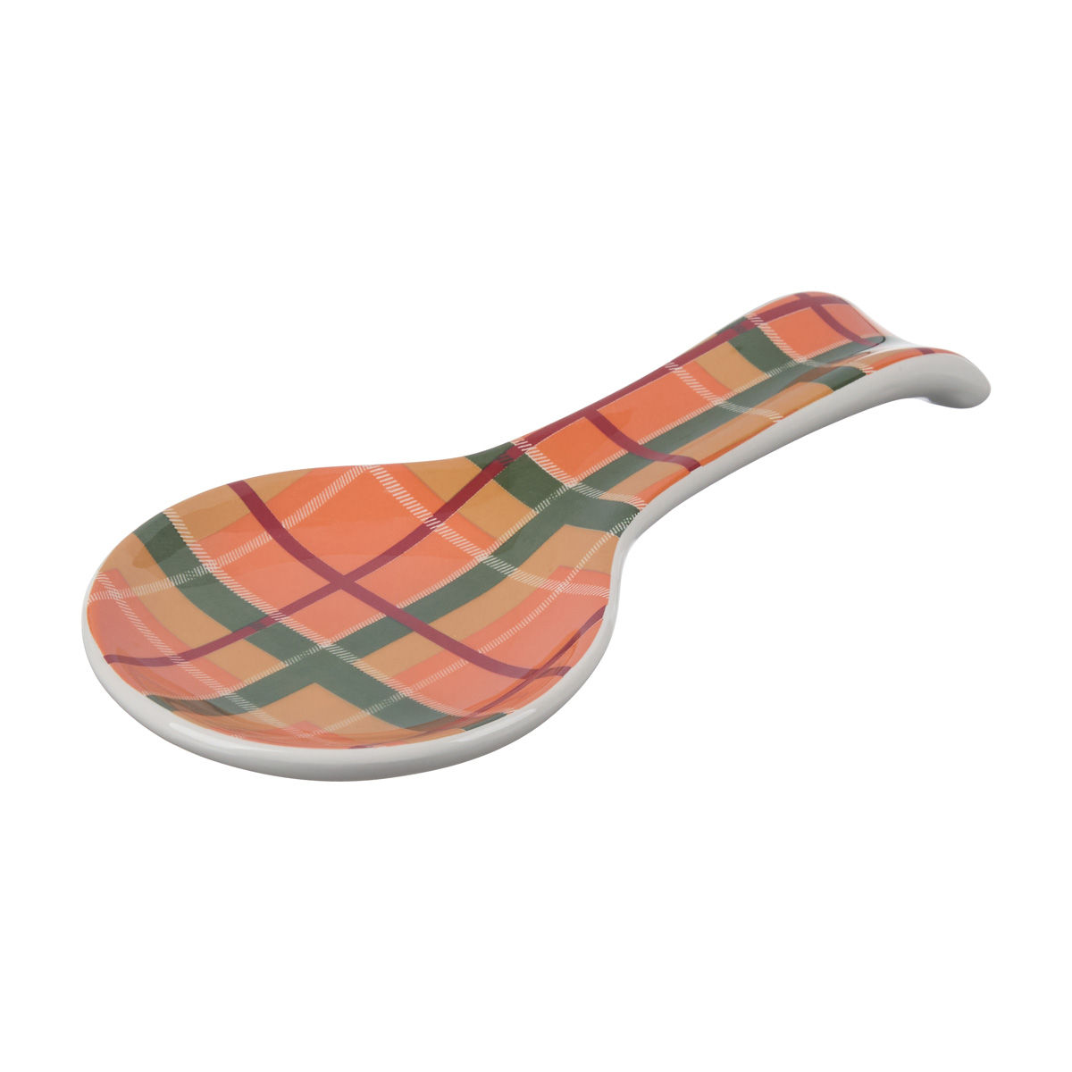Harvest Plaid Spoon Rest