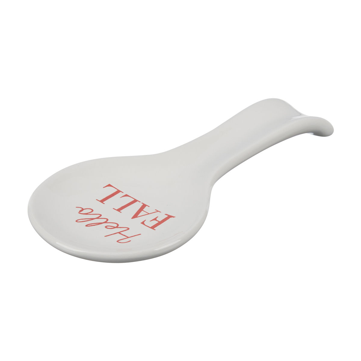 Harvest 'Hello Fall' White Spoon Rest