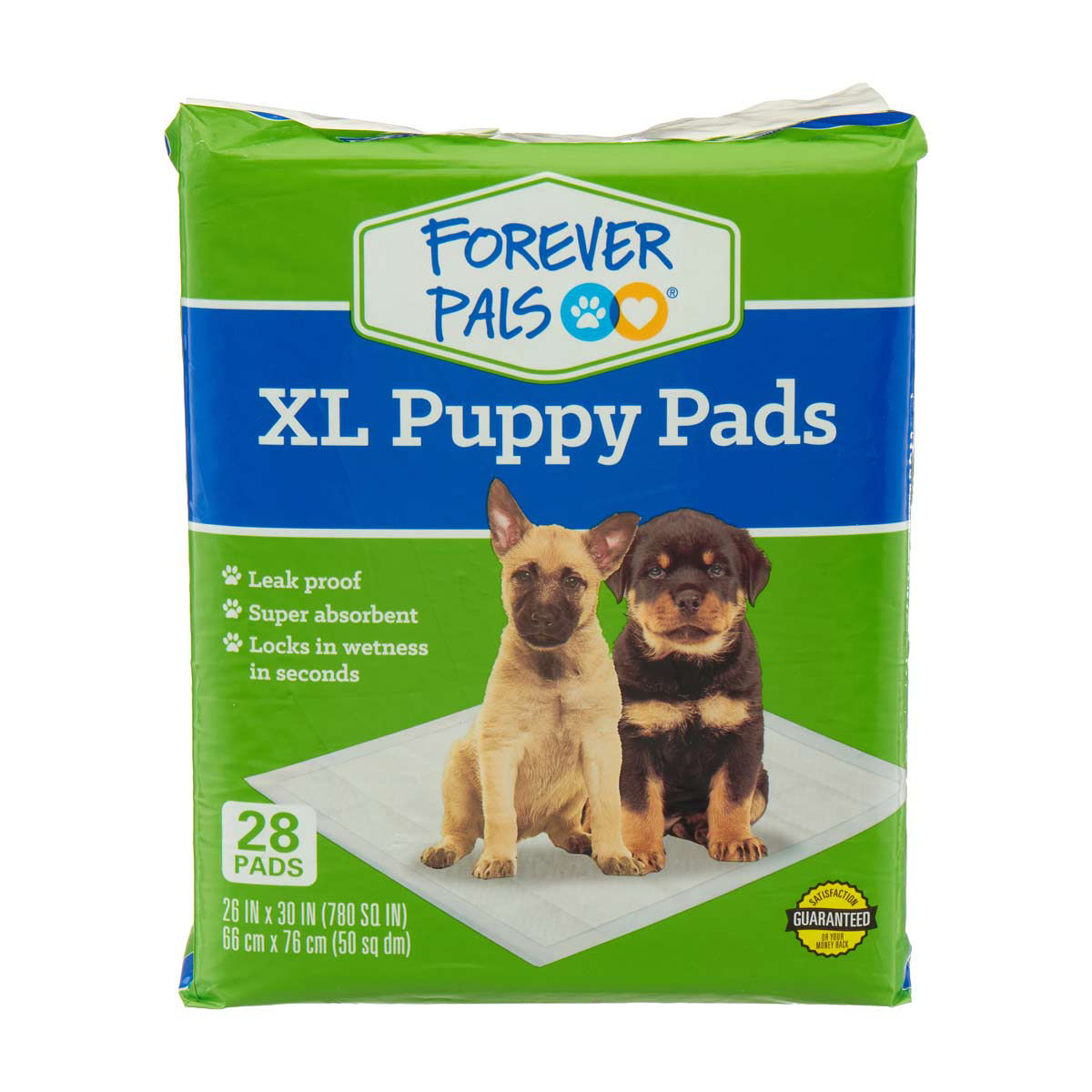 Forever Pals XL Puppy Pads, 26x30 in, 28 ct