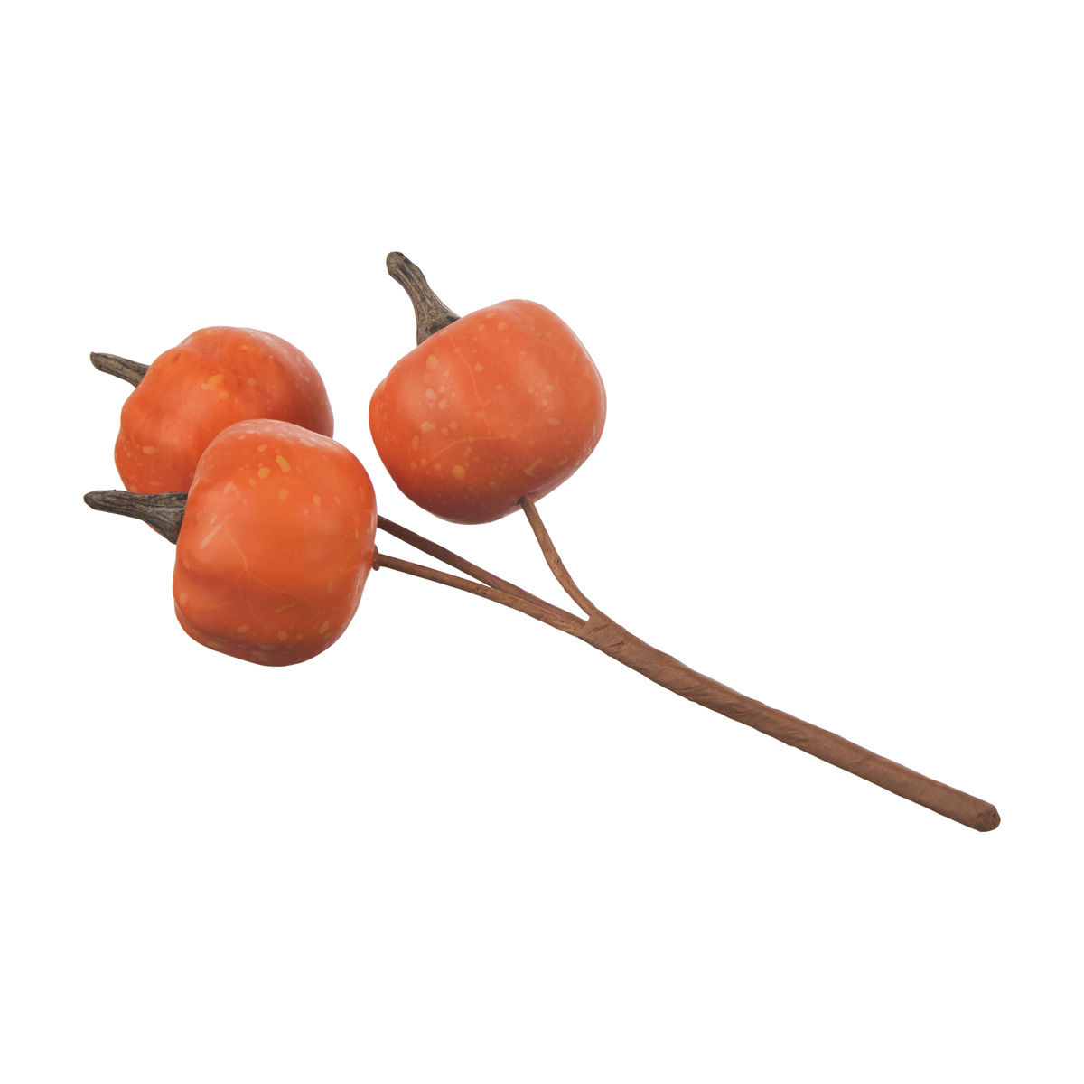 Harvest Pumpkin Shaped Pick Décor, Orange