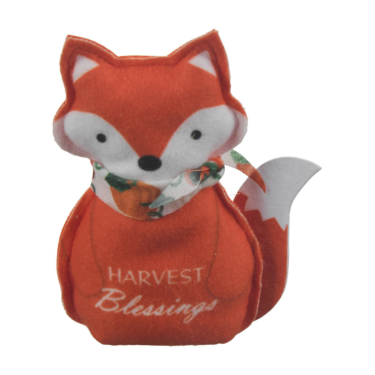 Harvest Animal Shaped Soft Fox Figurine Décor