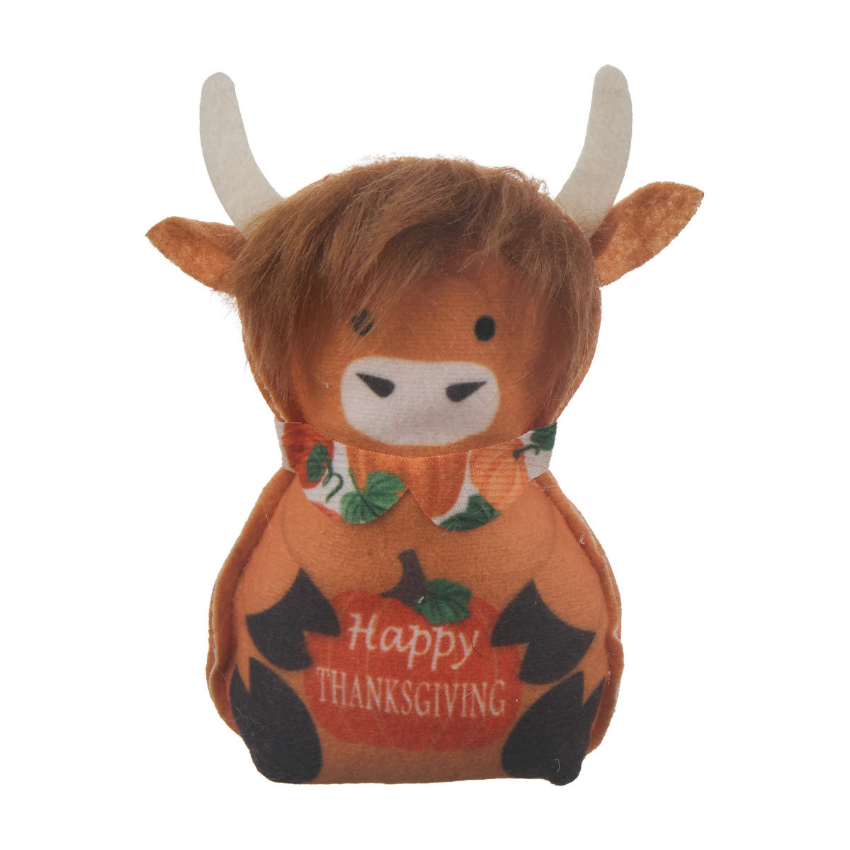 Harvest Animal Shaped Soft Cow Figurine Décor